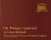 Audiobook 101 Things i Learned in law School author Matthew Frederick