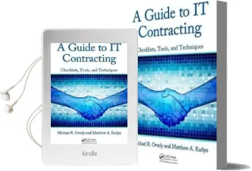 A Guide to it Contracting: Checklists, Tools, and Techniques Audiobook download free by Michael R. Overly