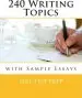 Audiobook 240 Writing Topics: With Sample Essays author Like Test Prep