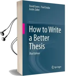 How to Write a Better Thesis Audiobook download free by David Evans