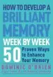 Audiobook How to Develop a Brilliant Memory Week by Week author Dominic O'Brien