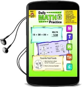 Daily Math Practice, Grade 3 Audiobook download free by Evan Moor Educational Publishers