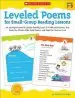 Audiobook Leveled Poems for Small-Group Reading Lessons: 40 Just-Right Poems for Guided Reading Levels e-n With Mini-Lessons That Teach key Phonics Skills, Build Fluency, and Meet the Common Core author Pamela Chanko