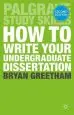Audiobook How to Write Your Undergraduate Dissertation author Bryan Greetham