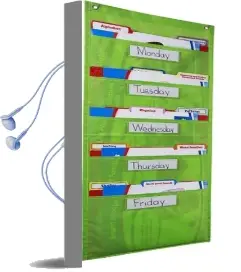 File Folder Storage: Lime Pocket Chart Audiobook download free by Carson Dellosa Publishing