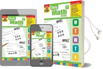 Daily Math Practice, Grade 1 Audiobook download free by Evan Moor Educational Publishers