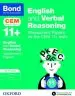 Audiobook Bond 11+: English and Verbal Reasoning: Assessment Papers for the cem 11+ Tests: 10-11+ Years author Michellejoy Hughes