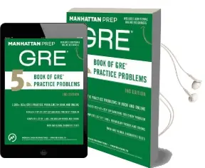 5 lb. Book of gre Practice Problems Audiobook download free by Manhattan Prep