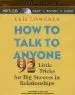 Audiobook How to Talk to Anyone: 92 Little Tricks for big Success in Relationships author Joyce Bean