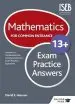 Audiobook Mathematics for Common Entrance 13+ Exam Practice Answers author David E. Hanson