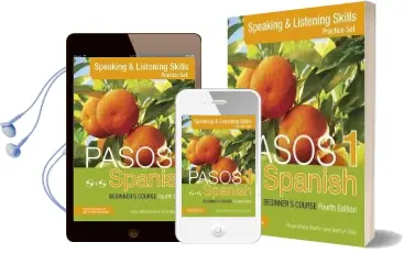 Pasos 1 Spanish Beginner'S Course (Fourth Edition): Speaking and Listening Skills Practice set Audiobook download free by Martyn Ellis
