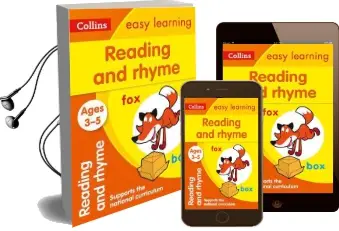 Reading and Rhyme Ages 3-5: New Edition Audiobook download free by Collins Easy Learning
