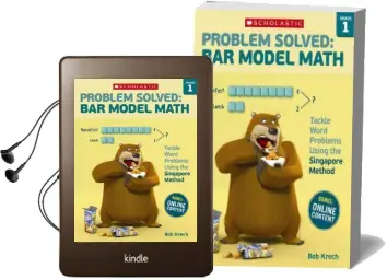 Problem Solved: Bar Model Math: Grade 1: Tackle Word Problems Using the Singapore Method Audiobook download free by Bob Krech