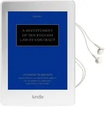 A Restatement of the English law of Contract Audiobook download free by Hon. Andrew Burrows