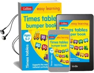 Times Tables Bumper Book Ages 5-7 Audiobook download free by Collins Easy Learning