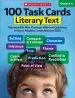 Audiobook 100 Task Cards: Literary Text: Reproducible Mini-Passages With key Questions to Boost Reading Comprehension Skills author Scholastic