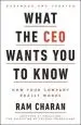 Audiobook What the ceo Wants you to Know: How Your Company Really Works author Ram Charan