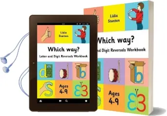 Which way?: Letter and Digit Reversals Workbook. Ages 4-9. Audiobook download free by Lidia Stanton