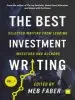 Audiobook The Best Investment Writing: No. 1: Selected Writing From Leading Investors and Authors author Jason Zweig