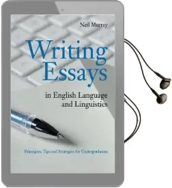 Writing Essays in English Language and Linguistics: Principles, Tips and Strategies for Undergraduates Audiobook download free by Neil Murray