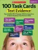 Audiobook 100 Task Cards: Text Evidence: Reproducible Mini-Passages With key Questions to Boost Reading Comprehension Skills author Scholastic