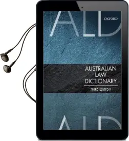Australian law Dictionary Audiobook download free by Trischa Mann
