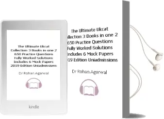The Ultimate Ukcat Collection: 3 Books in One, 2,650 Practice Questions, Fully Worked Solutions, Includes 6 Mock Papers, 2019 Edition, Uniadmissions Audiobook download free by Dr Rohan Agarwal