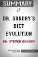 Audiobook Summary of dr. Gundry'S Diet Evolution by dr. Steven r. Gundry Conversation Starters author Bookhabits