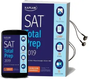 Sat Total Prep 2019: 5 Practice Tests + Proven Strategies + Online Audiobook download free by Kaplan Test Prep